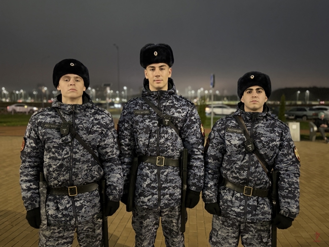 Безопасность матча Кубка России по футболу обеспечили росгвардейцы в Калининграде