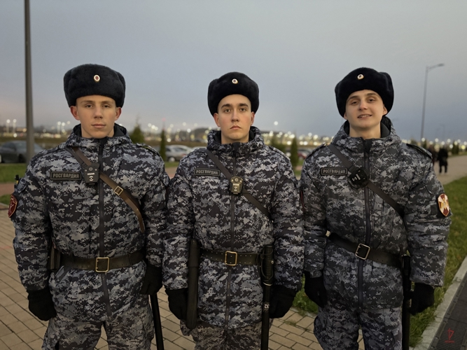 Безопасность матча Кубка России по футболу обеспечили росгвардейцы в Калининграде