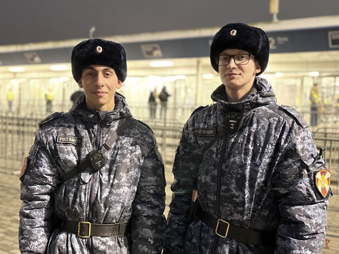 Безопасность матча Кубка России по футболу обеспечили росгвардейцы в Калининграде