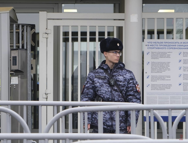  Безопасность матча Кубка России по футболу обеспечили росгвардейцы в Калининграде