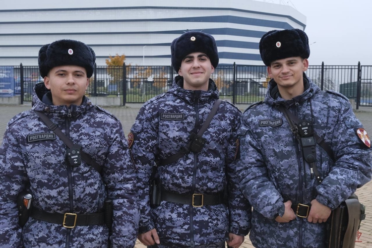  Безопасность матча Кубка России по футболу обеспечили росгвардейцы в Калининграде