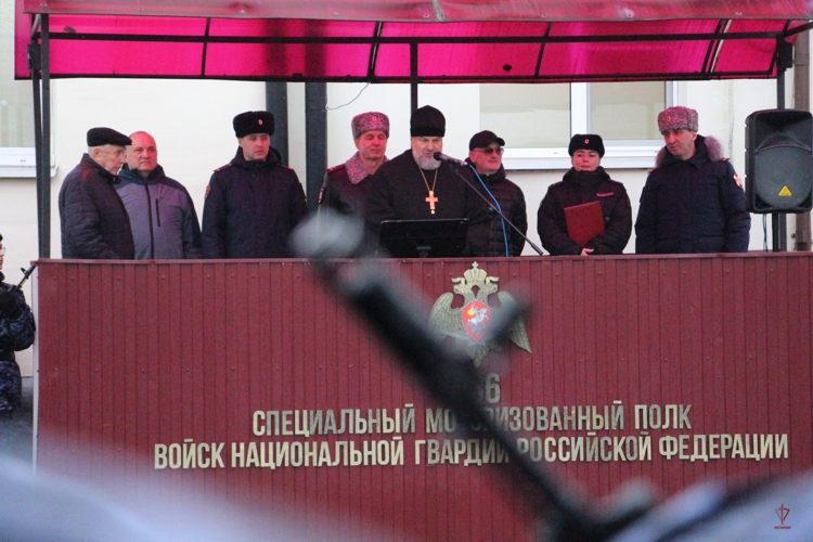 Призванные на службу в Росгвардию молодые калининградцы приняли Военную присягу 