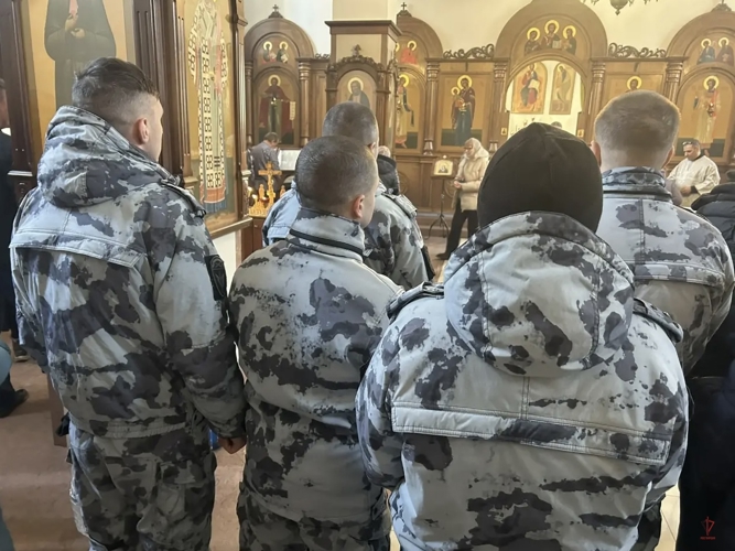 В Калининградской области росгвардейцы приняли участие в мероприятиях, посвященных празднованию Крещения Господня