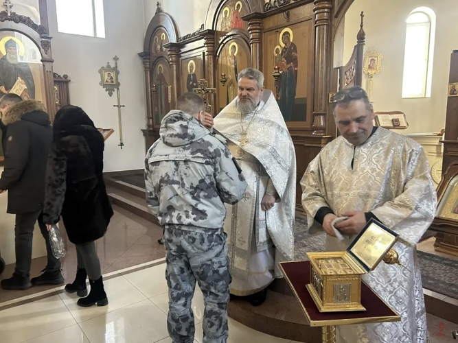 В Калининградской области росгвардейцы приняли участие в мероприятиях, посвященных празднованию Крещения Господня