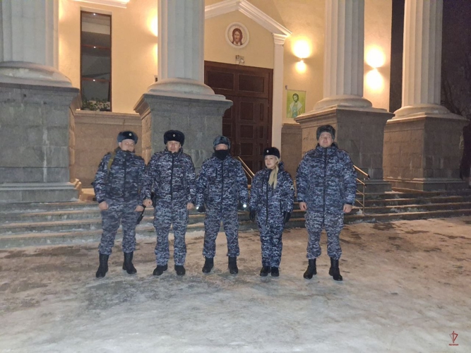 В Калининградской области росгвардейцы приняли участие в мероприятиях, посвященных празднованию Крещения Господня