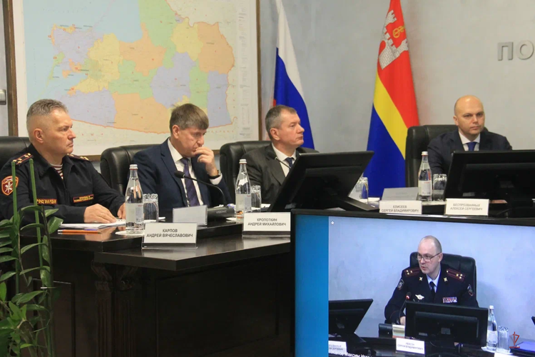  Врио начальника Управления Росгвардии по Калининградской области принял участие в расширенном заседании коллегии УМВД
