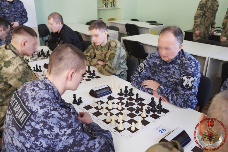 Калининградские росгвардейцы приняли участие в чемпионате Северо-Западного округа Росгвардии по шахматам
