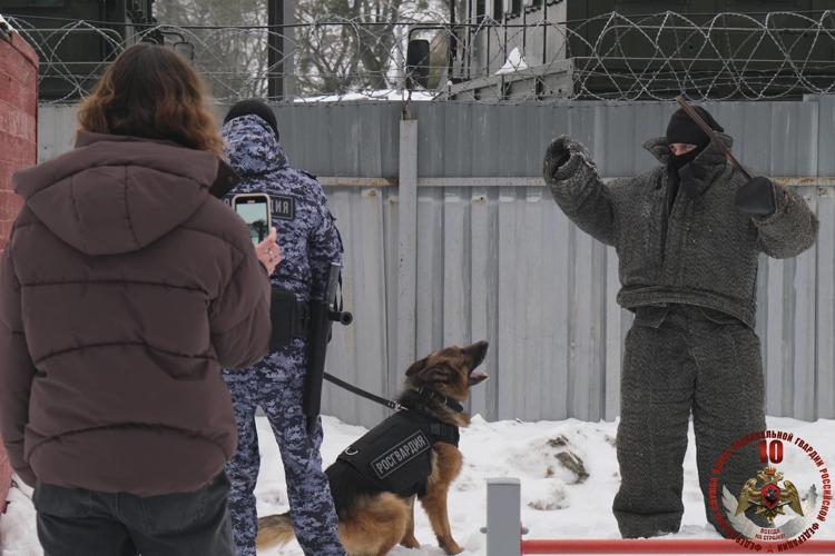 Кинологи специального моторизованного полка Росгвардии стали героями видеоролика о работе кинологических подразделений Росгвардии 