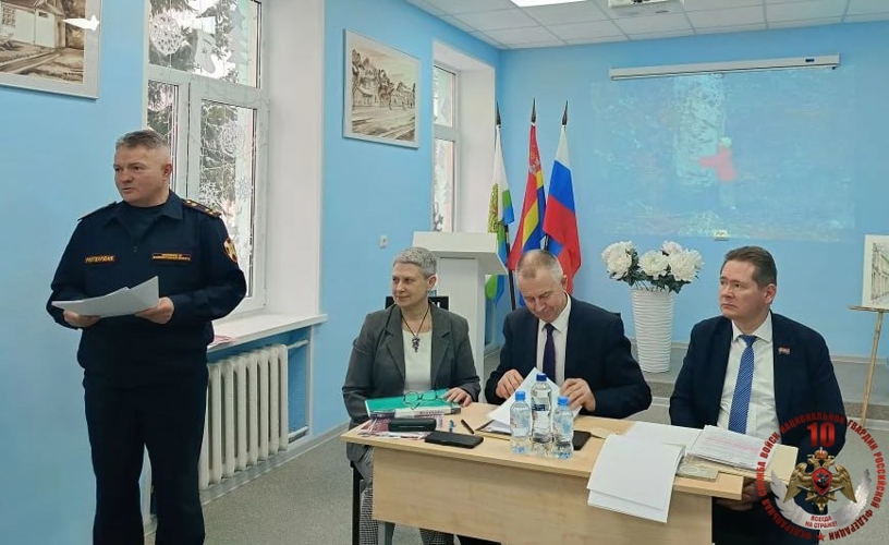 Врио начальника Управления Росгвардии принял участие в заседании  Ассоциации муниципальных образований