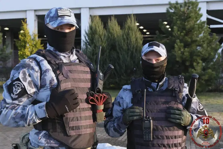  Безопасность матча Кубка России по футболу обеспечили росгвардейцы в Калининграде