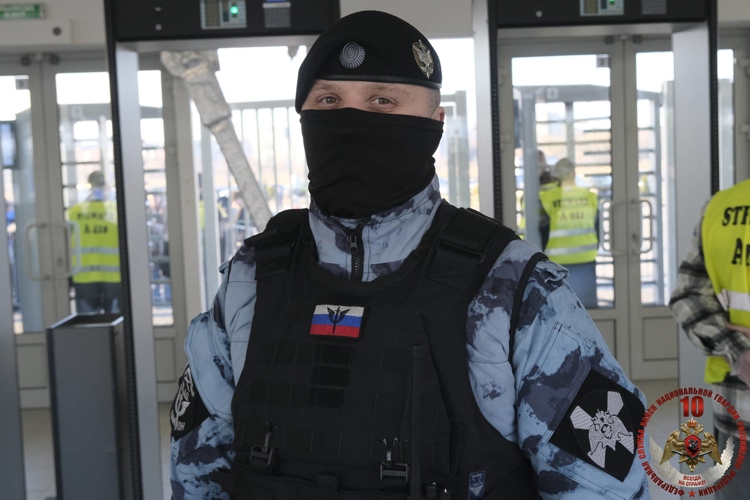 В Калининграде росгвардейцы обеспечили безопасность футбольного матча РПЛ