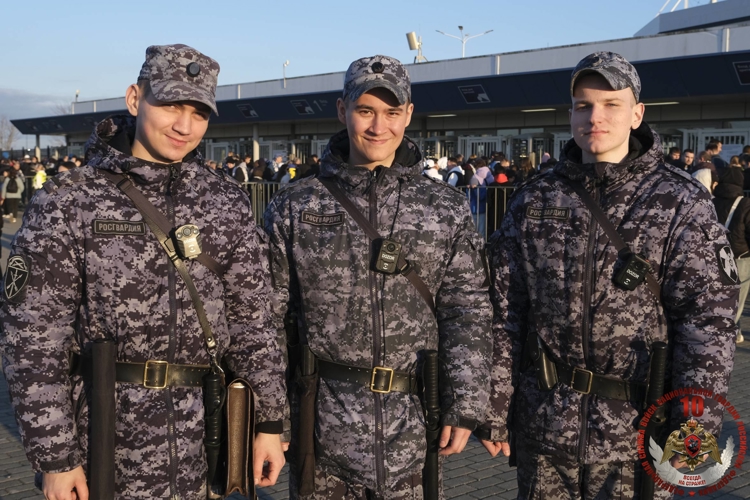 В Калининграде росгвардейцы обеспечили безопасность футбольного матча РПЛ