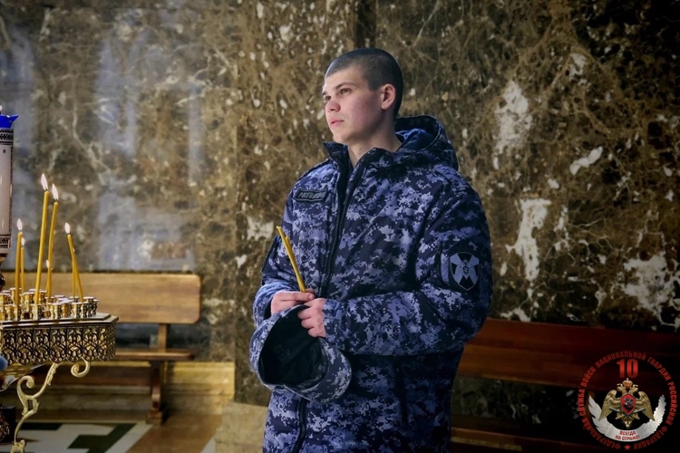 В Калининграде росгвардейцы приняли участие во всероссийской духовной акции «Великопостное молитвенное стояние за воинов Росгвардии»