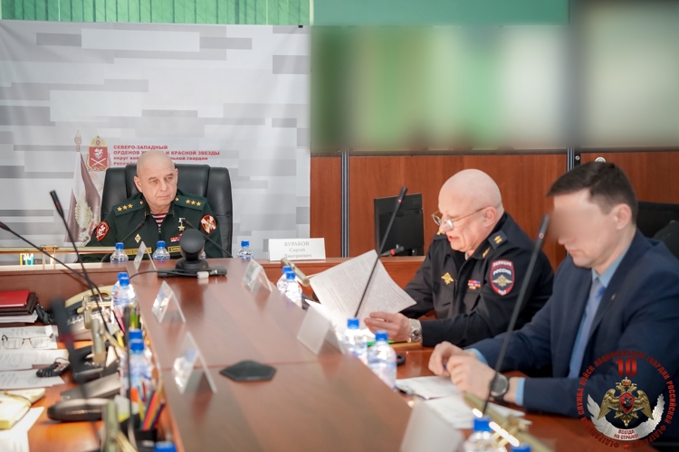Врио начальника Управления Росгвардии по Калининградской области принял участие в заседание оперативного штаба Северо-Западного округа Росгвардии  