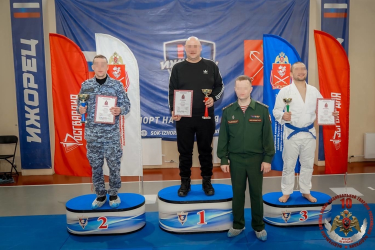 Калининградские росгвардейцы взяли "золото"  на чемпионате Северо-Западного округа Росгвардии по дзюдо