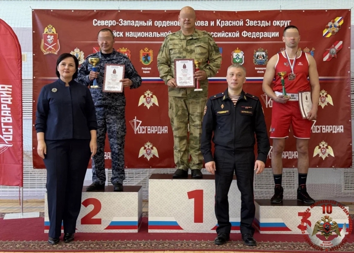 Калининградские росгвардейцы стали чемпионами Северо-Западного округа Росгвардии по боксу
