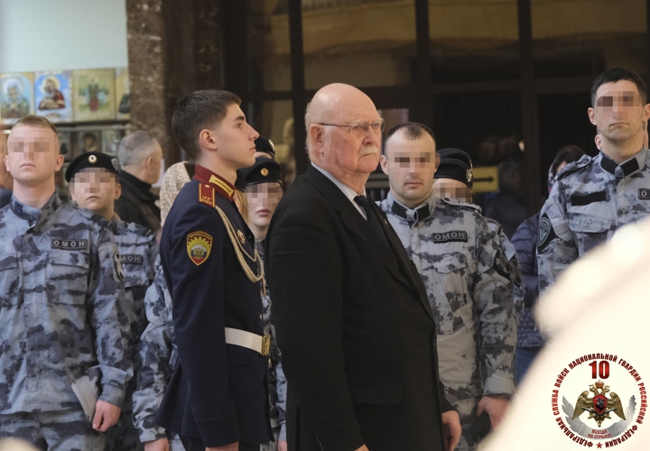 В Калининграде росгвардейцы приняли участие во всероссийской духовной акции «Великопостное молитвенное стояние за воинов Росгвардии»