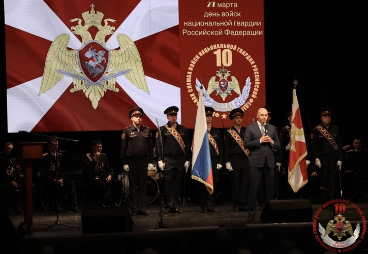 В Калининграде состоялось торжественное мероприятие в честь Дня образования войск национальной гвардии (видео)