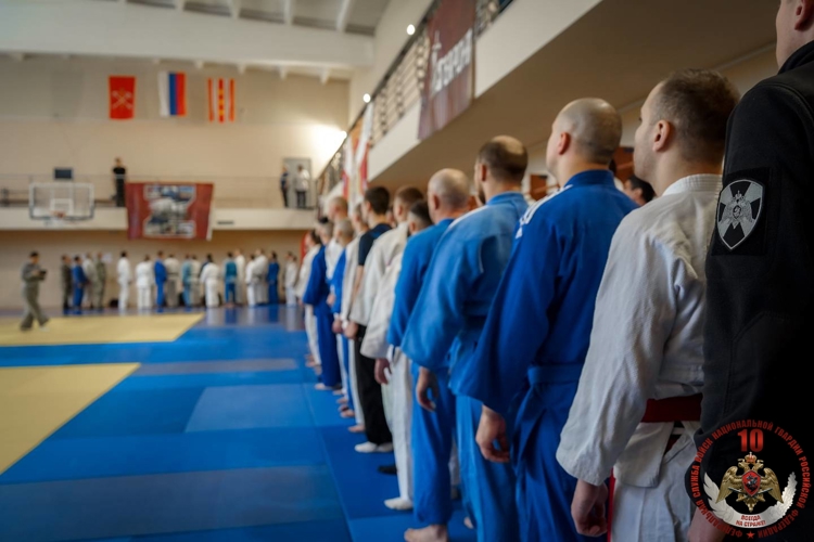 Калининградские росгвардейцы взяли "золото"  на чемпионате Северо-Западного округа Росгвардии по дзюдо