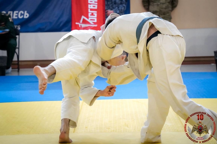 Калининградские росгвардейцы взяли "золото"  на чемпионате Северо-Западного округа Росгвардии по дзюдо