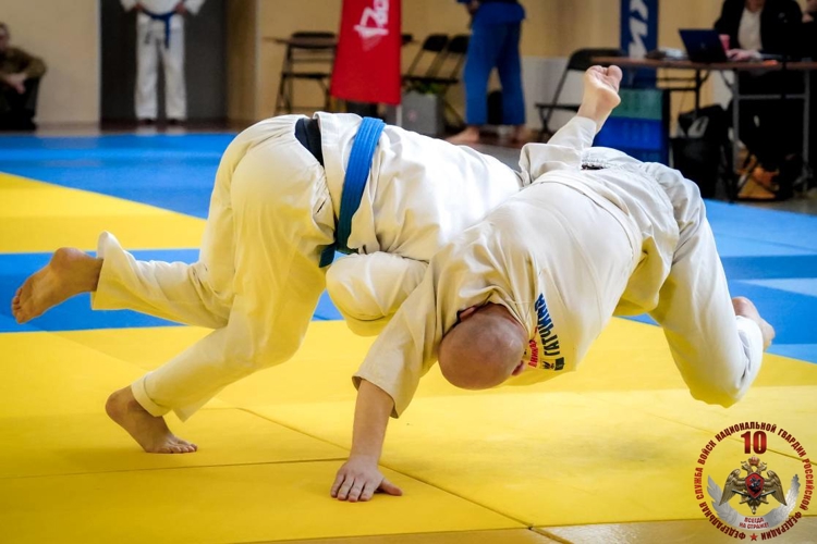 Калининградские росгвардейцы взяли "золото"  на чемпионате Северо-Западного округа Росгвардии по дзюдо