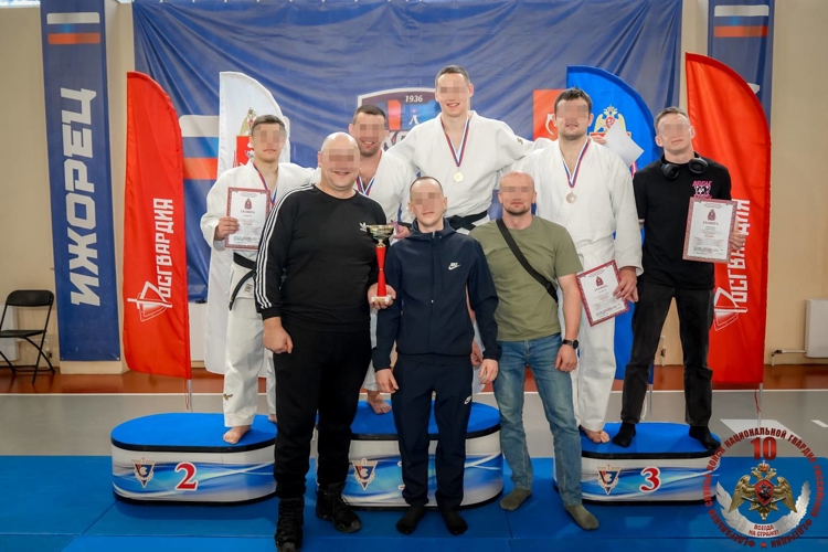 Калининградские росгвардейцы взяли "золото"  на чемпионате Северо-Западного округа Росгвардии по дзюдо