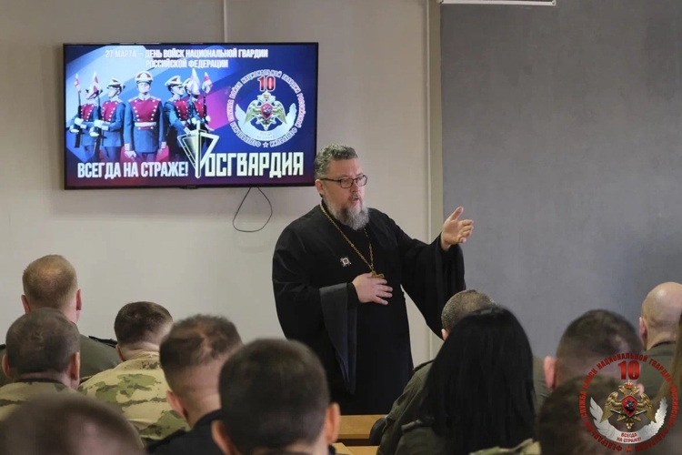 В Калининграде росгвардейцы приняли участие во всероссийской духовной акции «Великопостное молитвенное стояние за воинов Росгвардии»