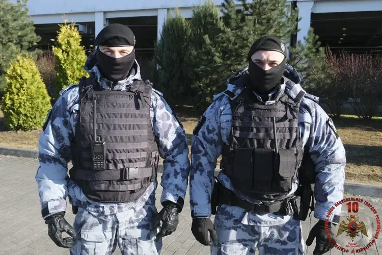 Калининградские росгвардейцы обеспечили безопасность футбольного матча Российской премьер-лиги