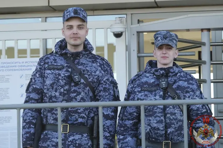 Калининградские росгвардейцы обеспечили безопасность футбольного матча Российской премьер-лиги