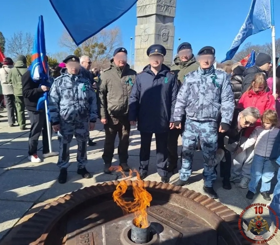 Калининградские росгвардейцы приняли участие в памятном мероприятии, приуроченном к 81-ой годовщине взятия Кенигсберга