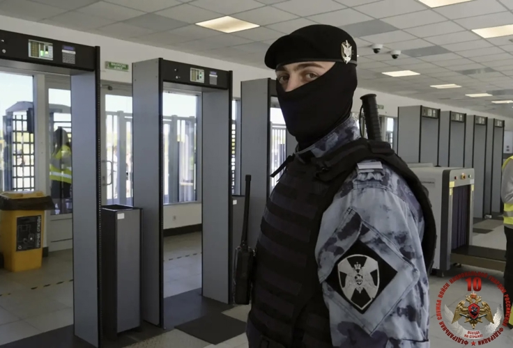 Калининградские росгвардейцы обеспечили безопасность футбольного матча Российской премьер-лиги