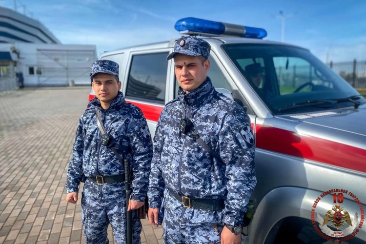 Калининградские росгвардейцы обеспечили безопасность футбольного матча Российской премьер-лиги