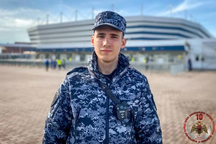 Калининградские росгвардейцы обеспечили безопасность футбольного матча Российской премьер-лиги