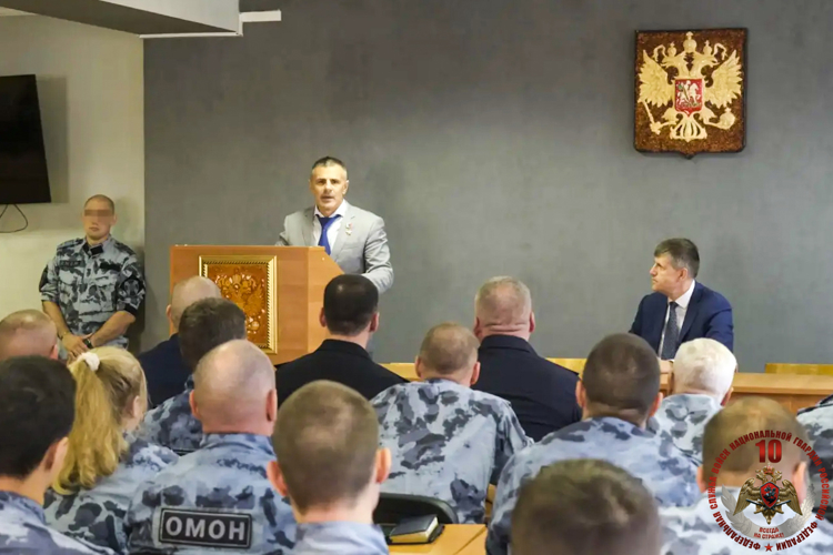 Росгвардейцам вручили награды Правительства Калининградской области  