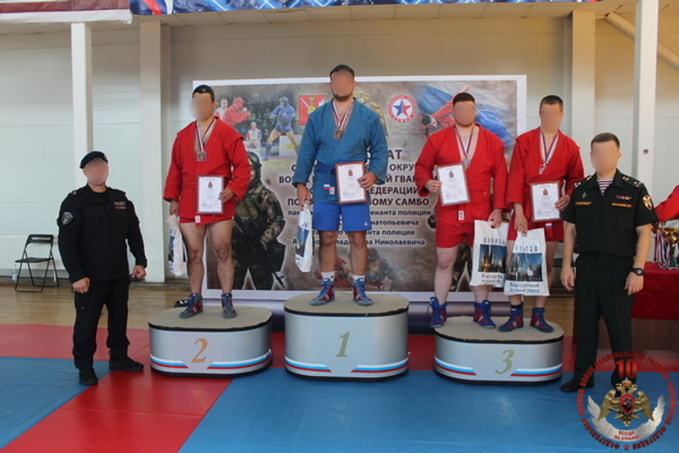 Калининградские росгвардейцы завоевали призовые места на Чемпионате Северо-Западного округа Росгвардии по спортивному и боевому самбо  