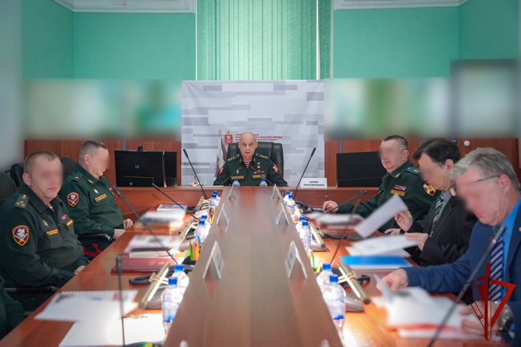 Начальник Управления Росгвардии по Калининградской области принял участие в заседании Военного совета Северо-Западного округа Росгвардии