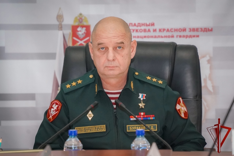 Начальник Управления Росгвардии по Калининградской области принял участие в заседании Военного совета Северо-Западного округа Росгвардии