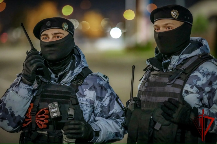 В Калининграде росгвардейцы обеспечили безопасность футбольного матча Кубка России